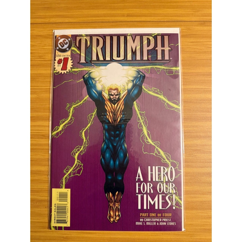 DC Comics Triumph 1 A Hero For Our Times Part One of Four 2001 Comic Book